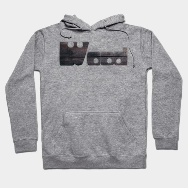 Wood Hoodie by afternoontees